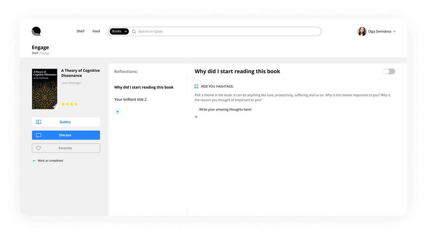 book Chat club Platform Reading redesign services UI ux Web Design 