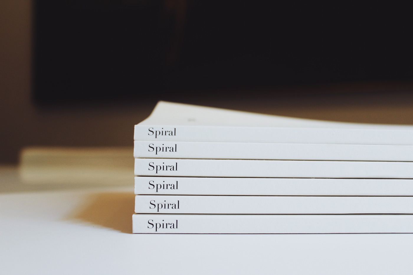 Spiral magazine Qrator creative creator print design