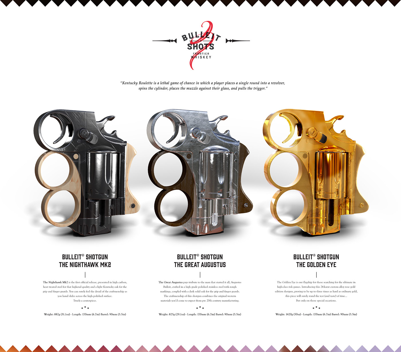 Bulleit Whiskey Bulleit Whiskey Whisky concept 3D 3d design CGI type design Bullets Bullet Gun shotgun alcohol