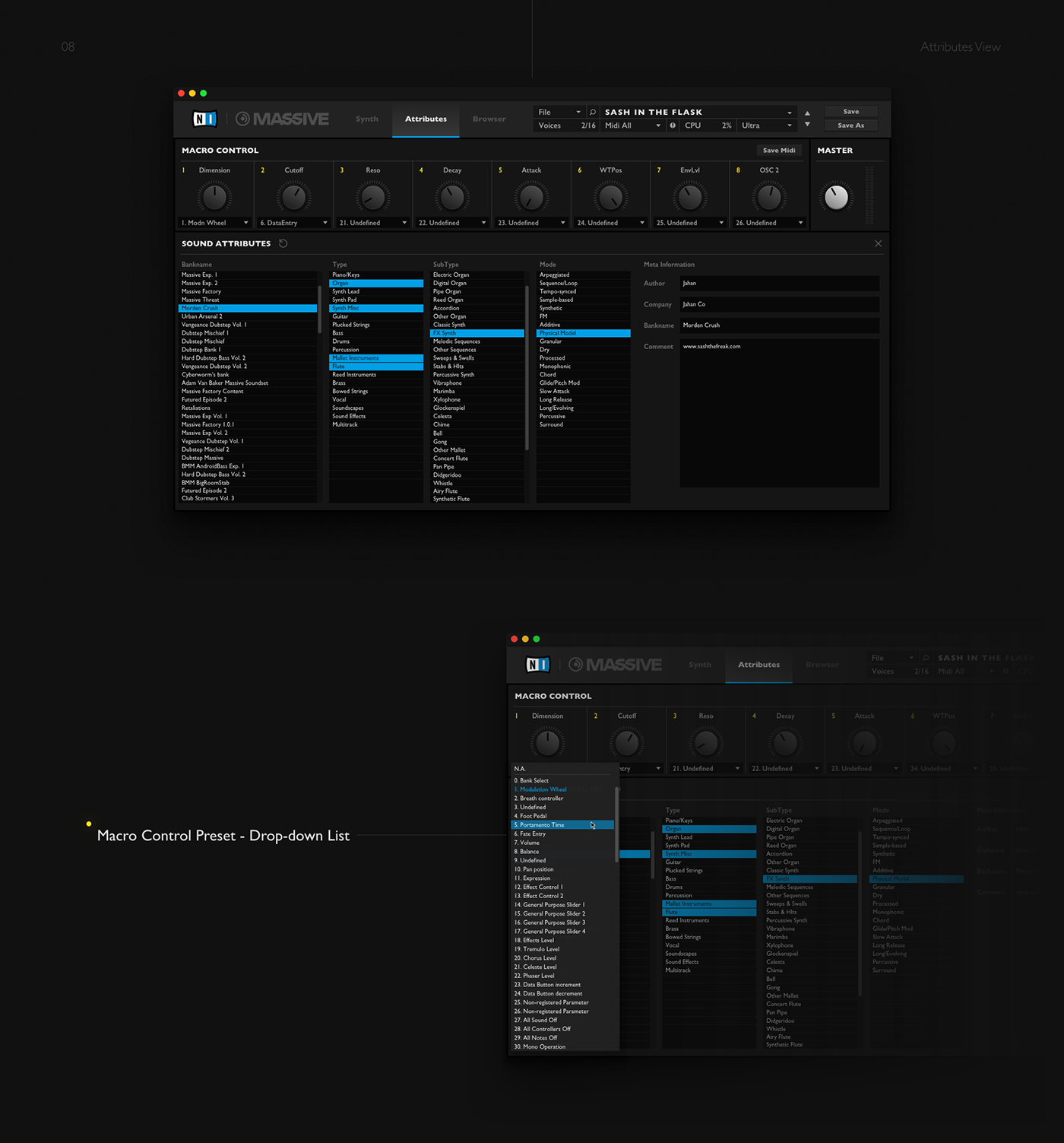 redesign UI ux Interface music darkness
