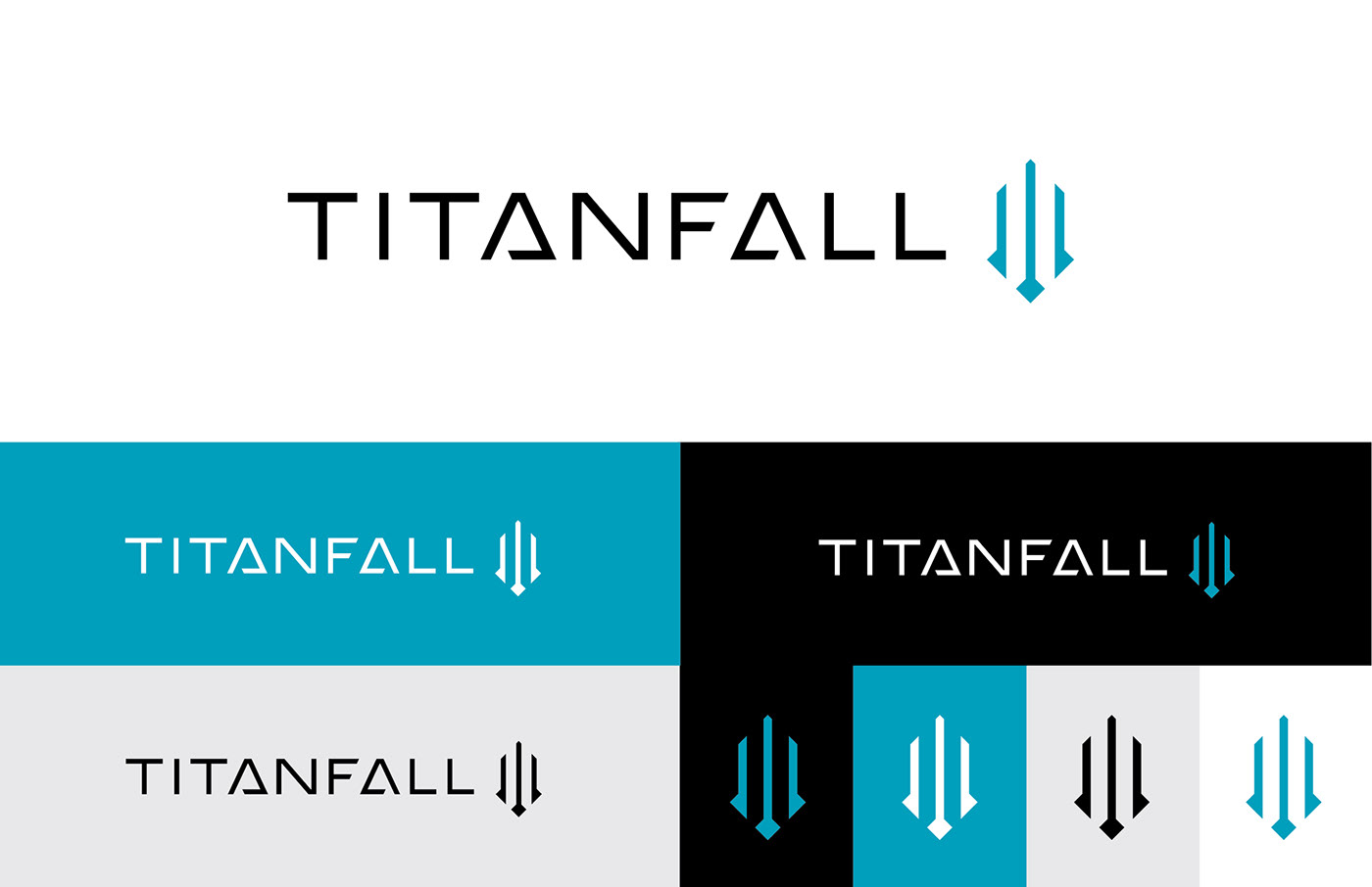 branding  concept art design Titanfall Video Games