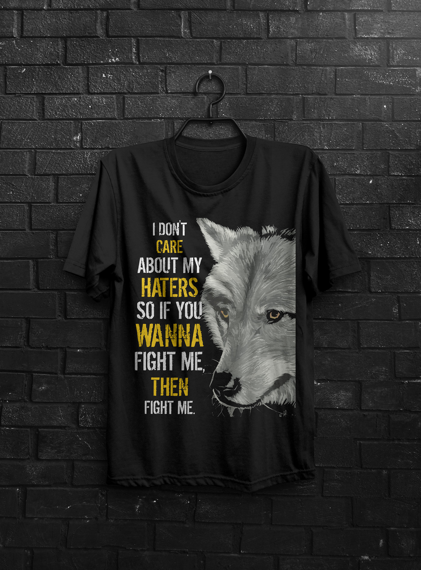 T-Shirt Design typographic t-shirt vector t-shirt bulk t-shirt design wolk t-shirt dog t-shirt tiger t-shirt animal dog wolf logo