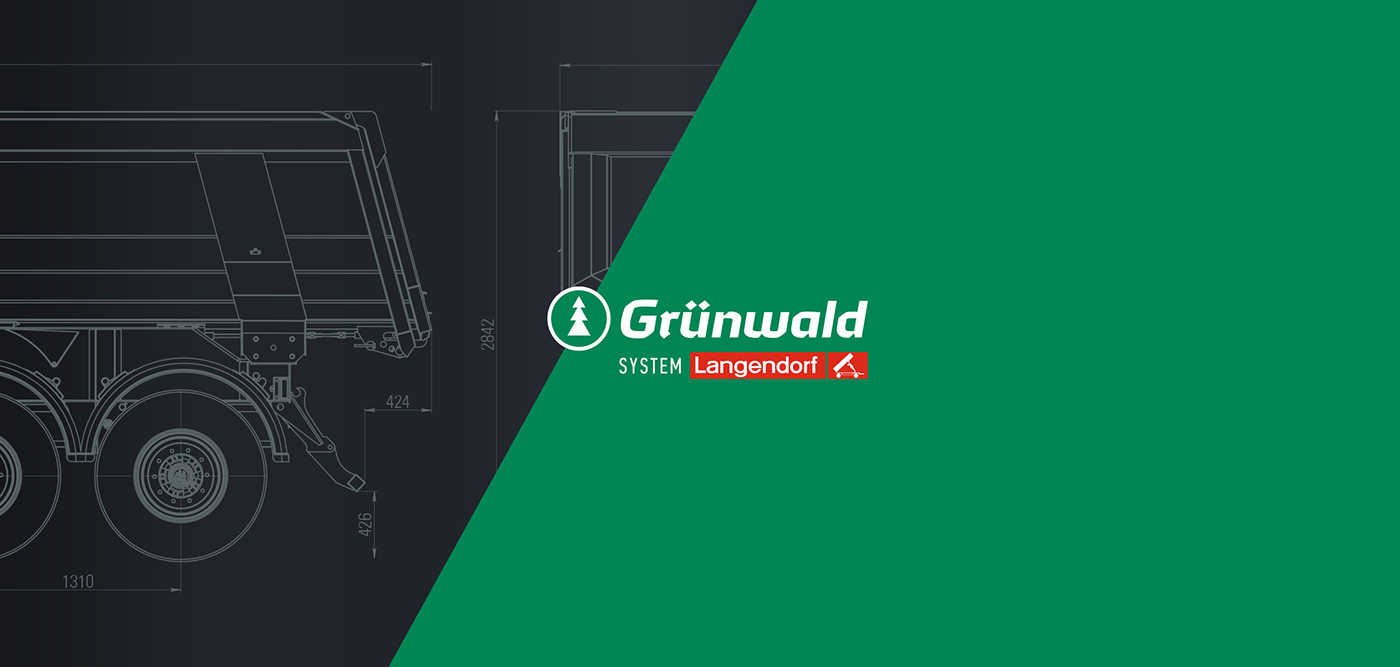 Restyling of the logo and corporate constants for the Grunwald company