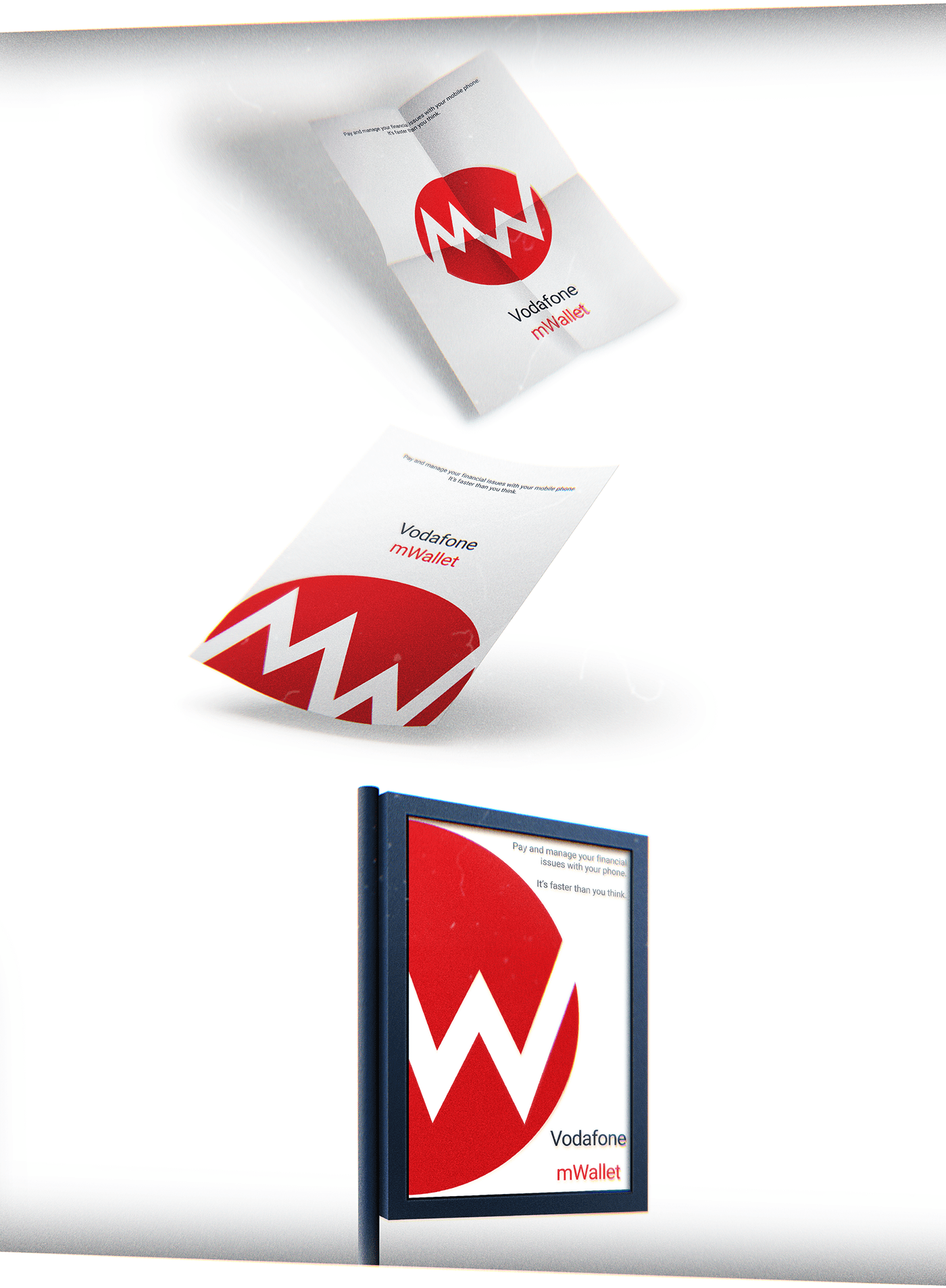UI/UX vodafone application Responsive Interaction design  graphic design  smartphone visual identity branding  icon design 