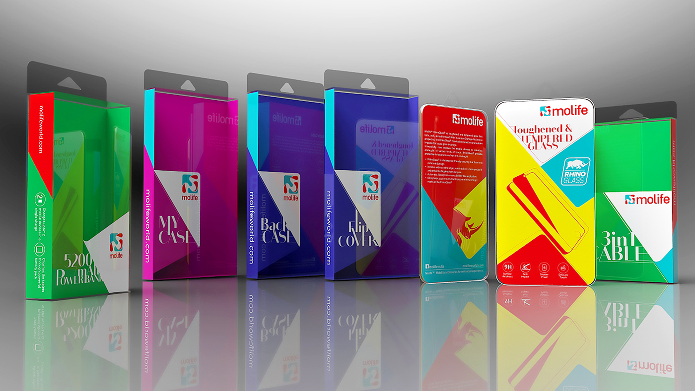 logo Delhi India mobile accessories identity phone colorful branding  rebranding