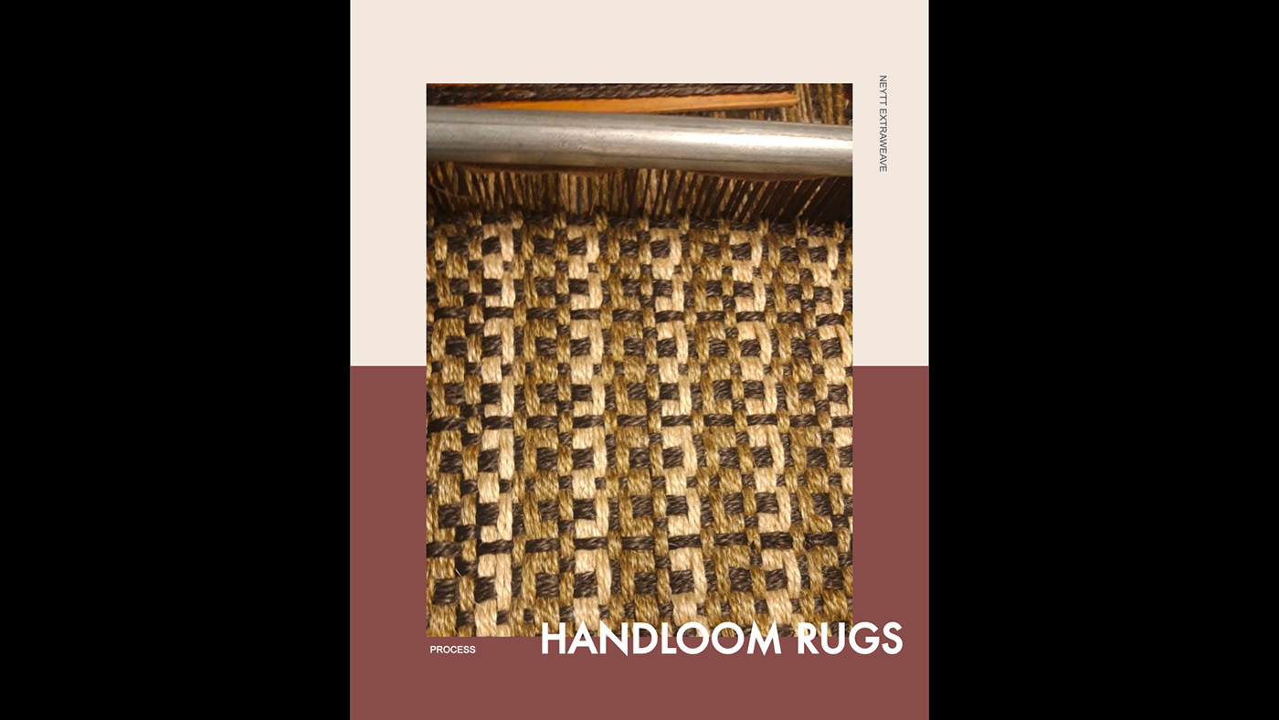 geometric handloom handmade Outdoor Rugs Sisal Surface Pattern Sustainability textile design  Weave Design