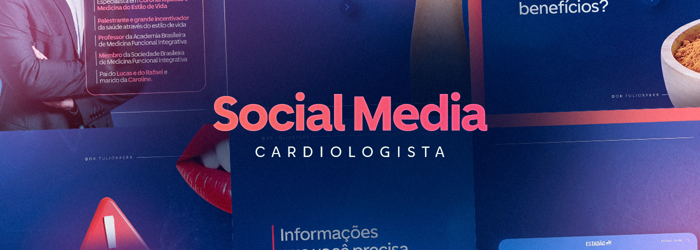 Social media post saúde clinic doctor social media Instagram Post cardiologista infoproduto Social Media Design medico