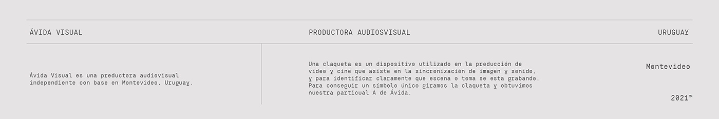 brand branding  Cinema Film   identity logo minimal movie Production uruguay