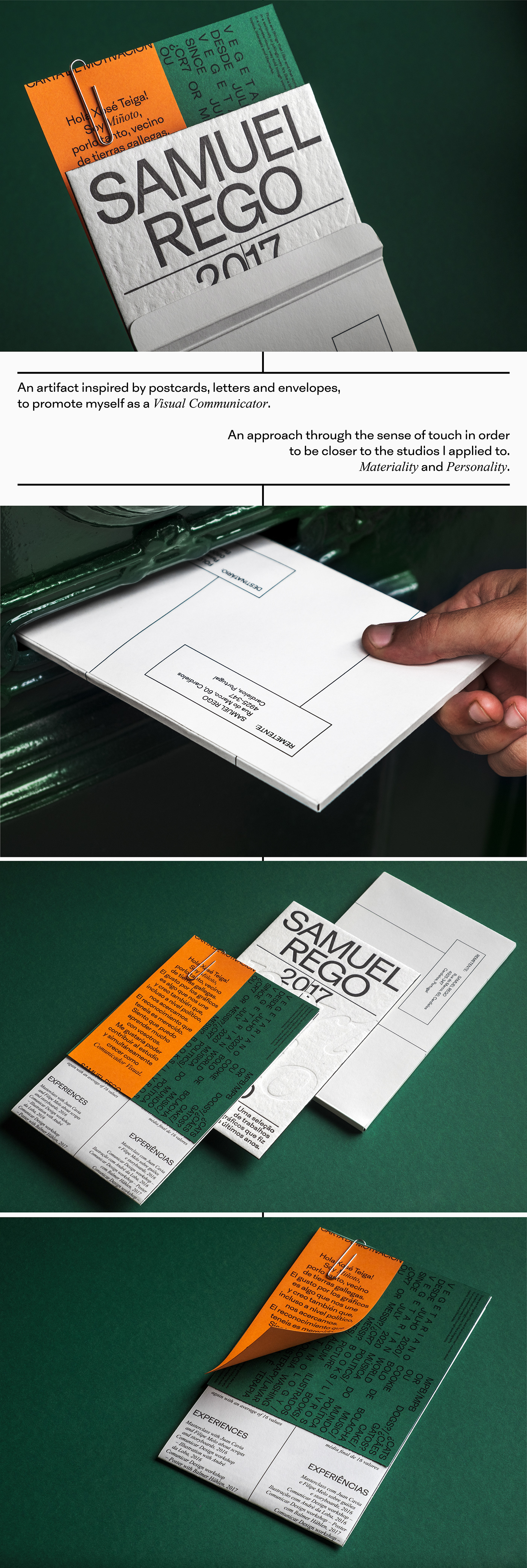 editorial design  graphic letterpress portfolio print