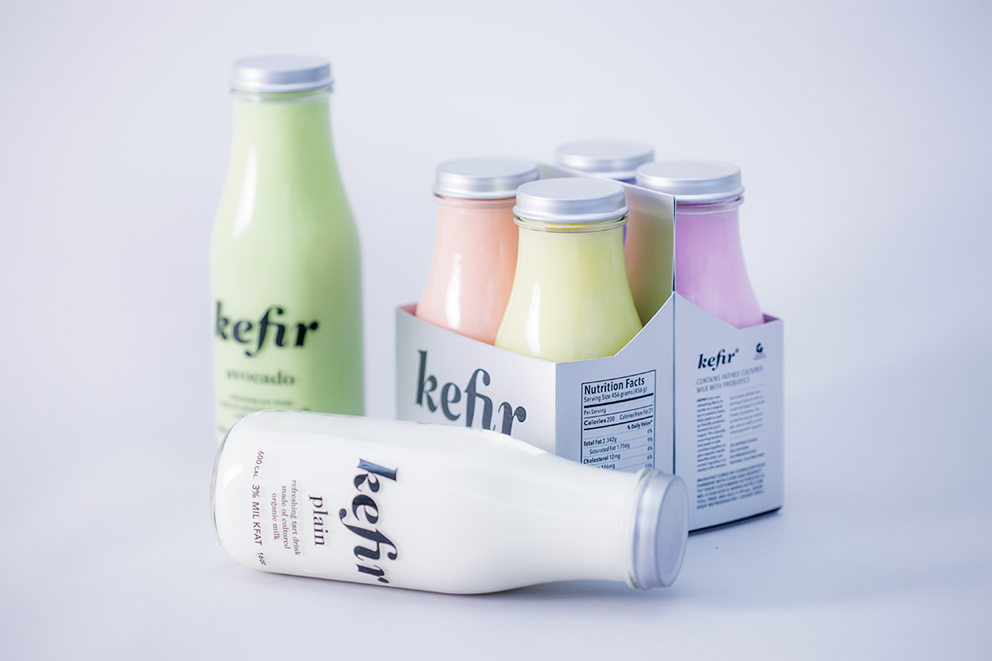 Kefir milk Pakcaging graphic desing package design 