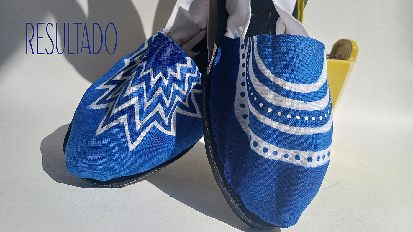 wayuu colombia diseño ilustracion textile design  pattern textile fabric shoes