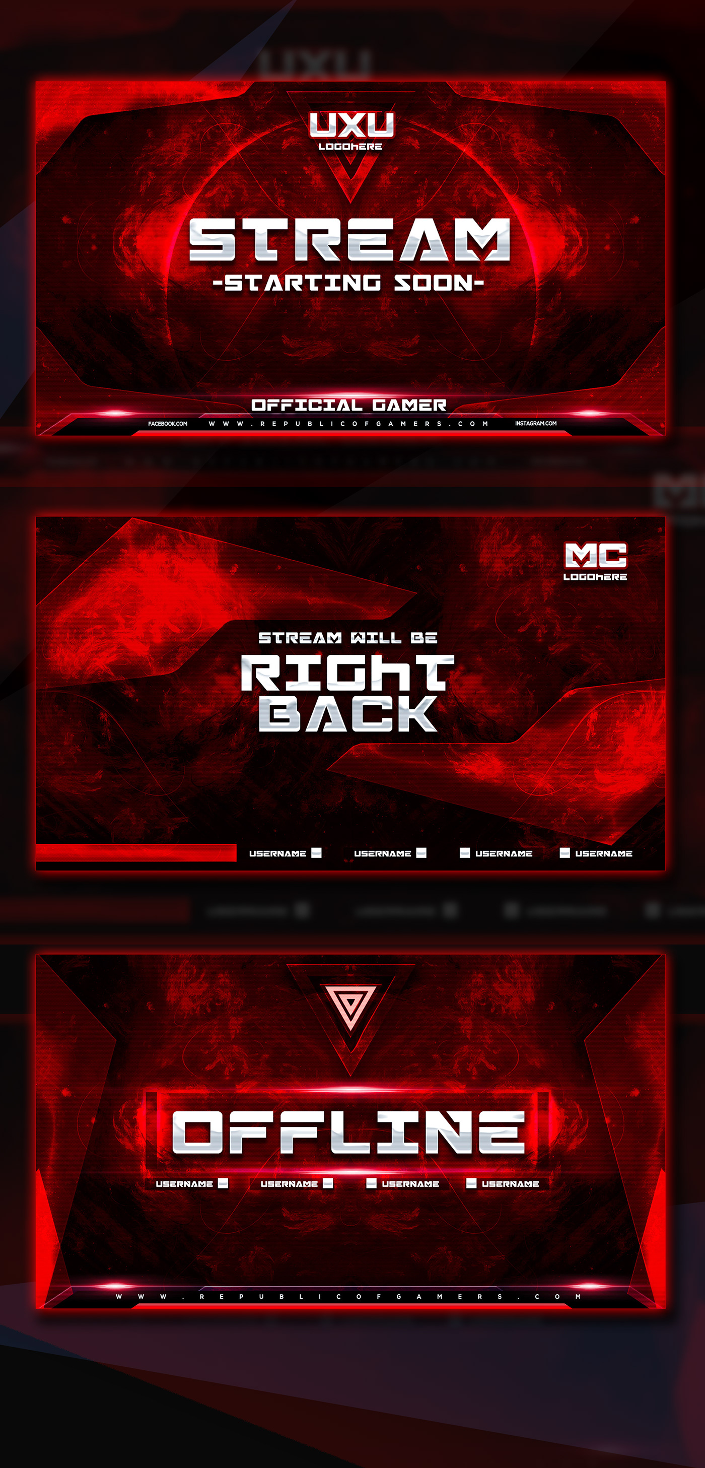 Advertising  design esports Gamer graphic design  graphics photoshop social media Style Twitch Overlay