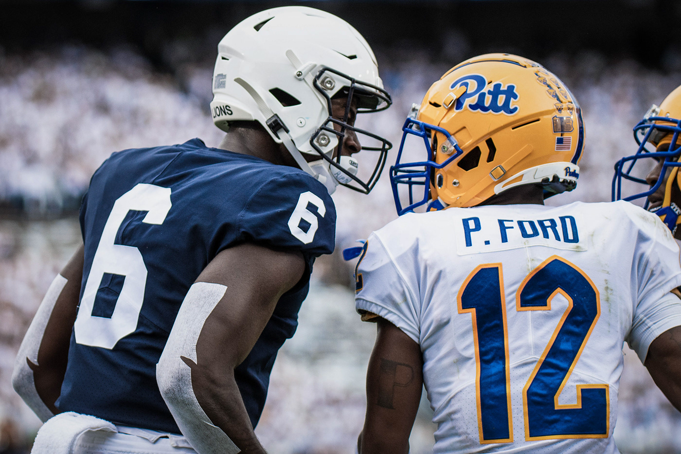 photojournalism  football sports photography Penn State pitt