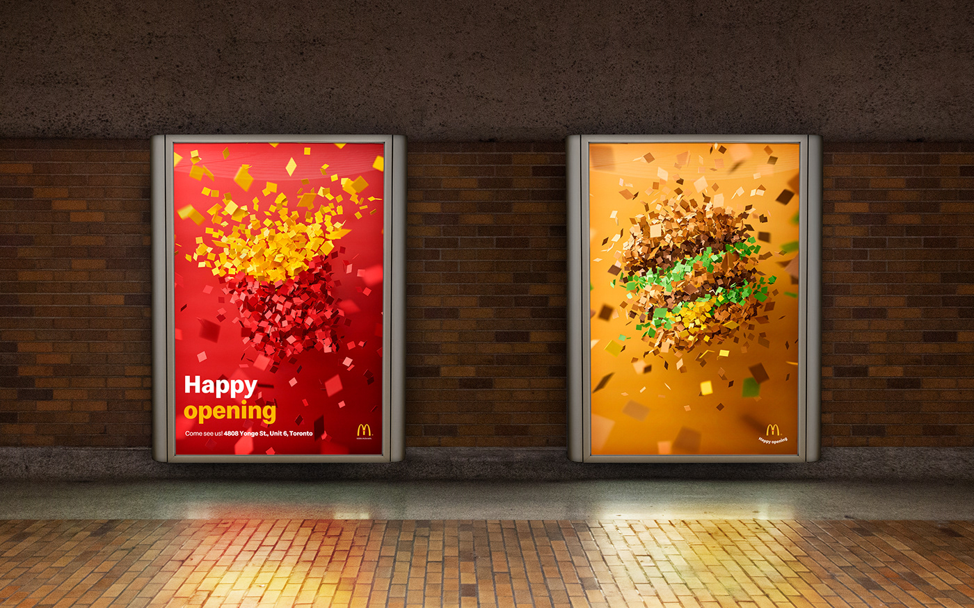 Advertising  Photography  craft McDonalds print Outdoor photoshoot marketing   Food  restaurant