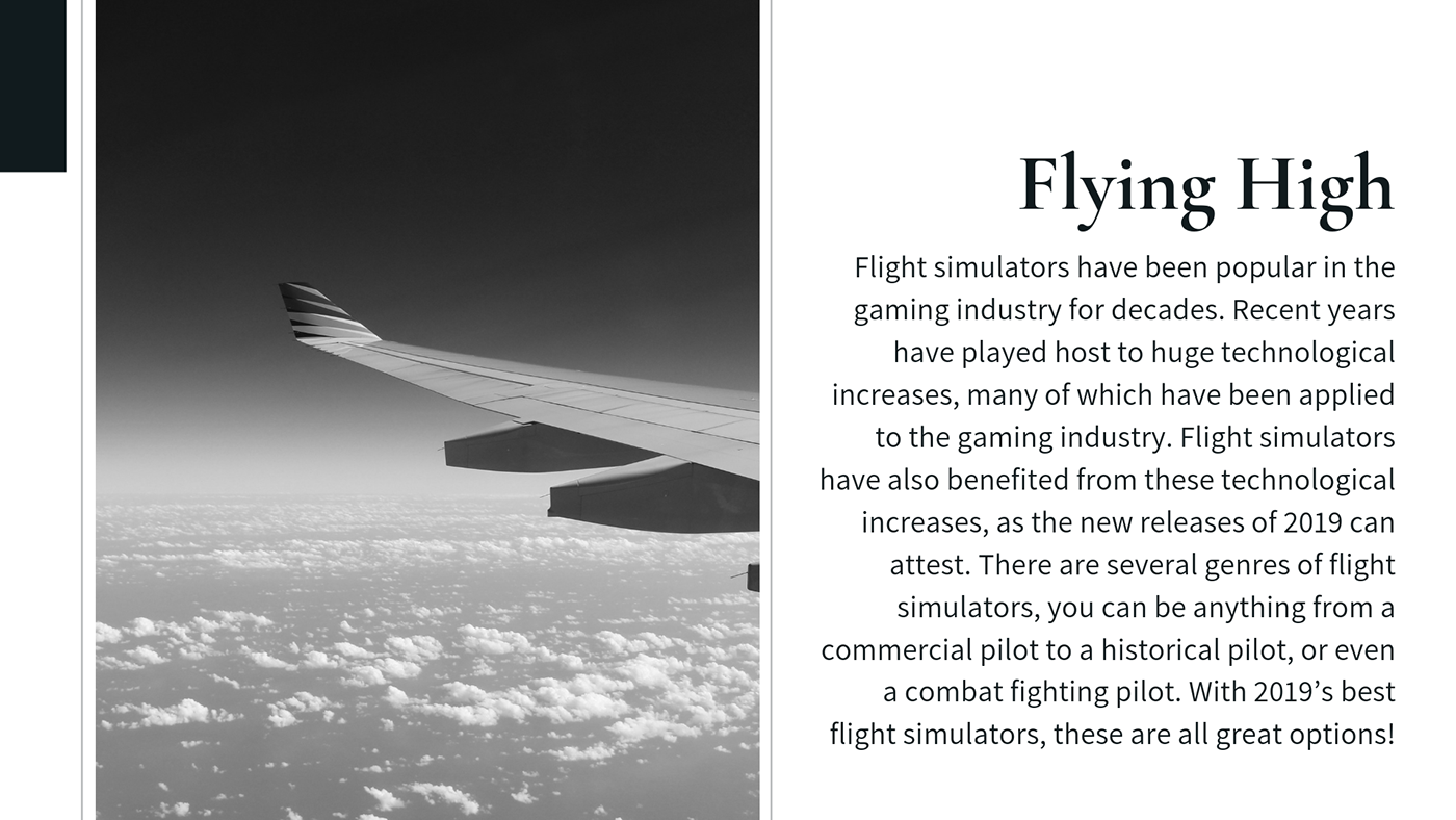 Dave Pflieger flight simulator Technology aviation airplanes