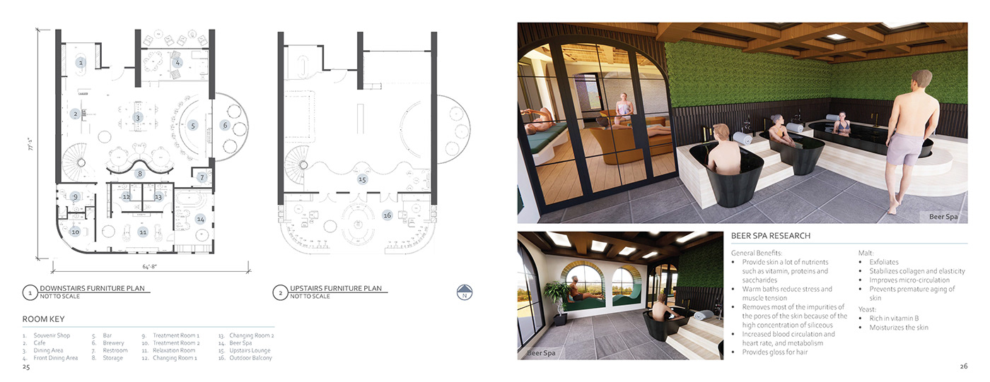 portfolio interior design  revit enscape schematic studio