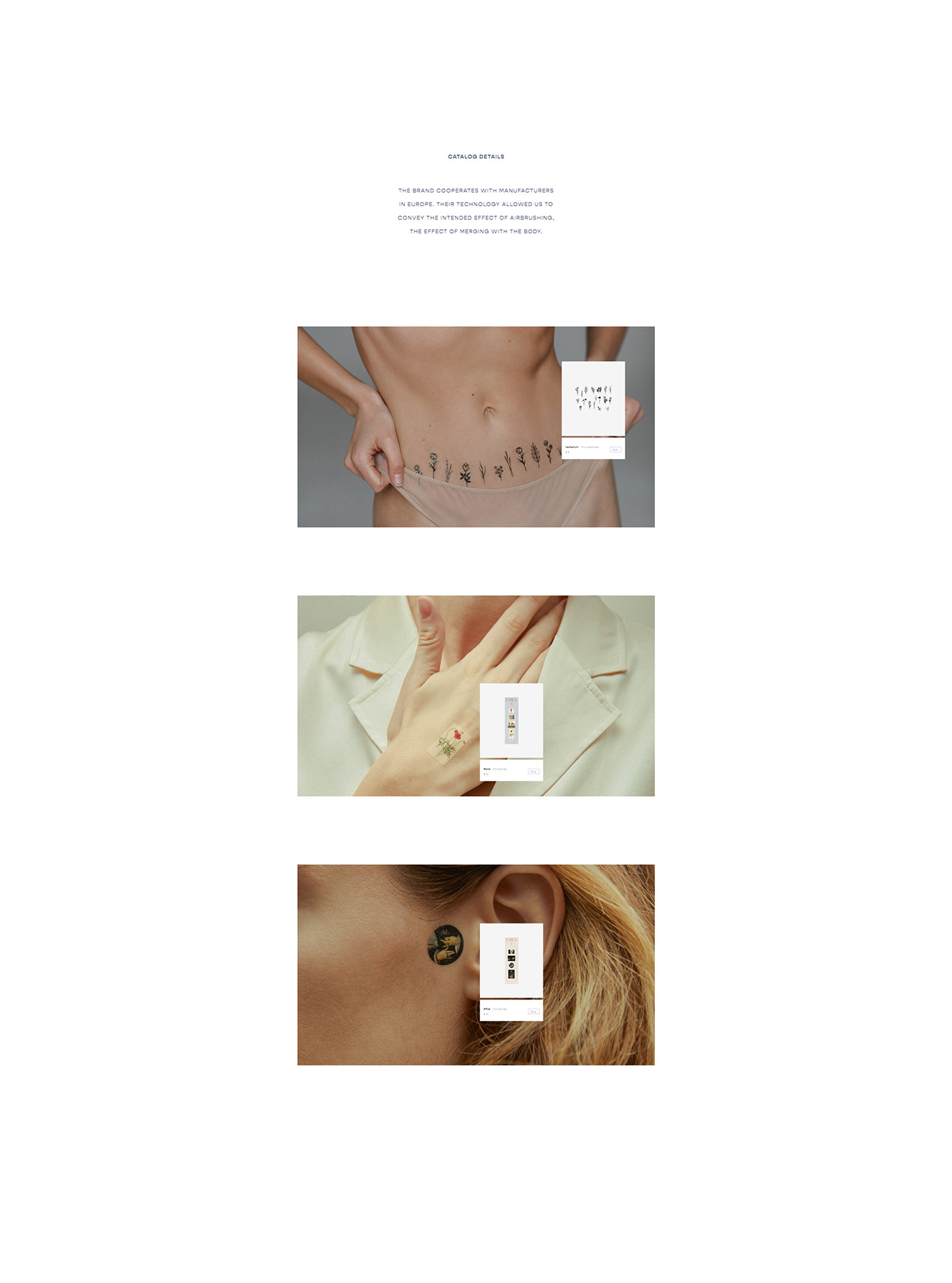 design laska Minimalism online Online shop shop skin tattoo UI ui design