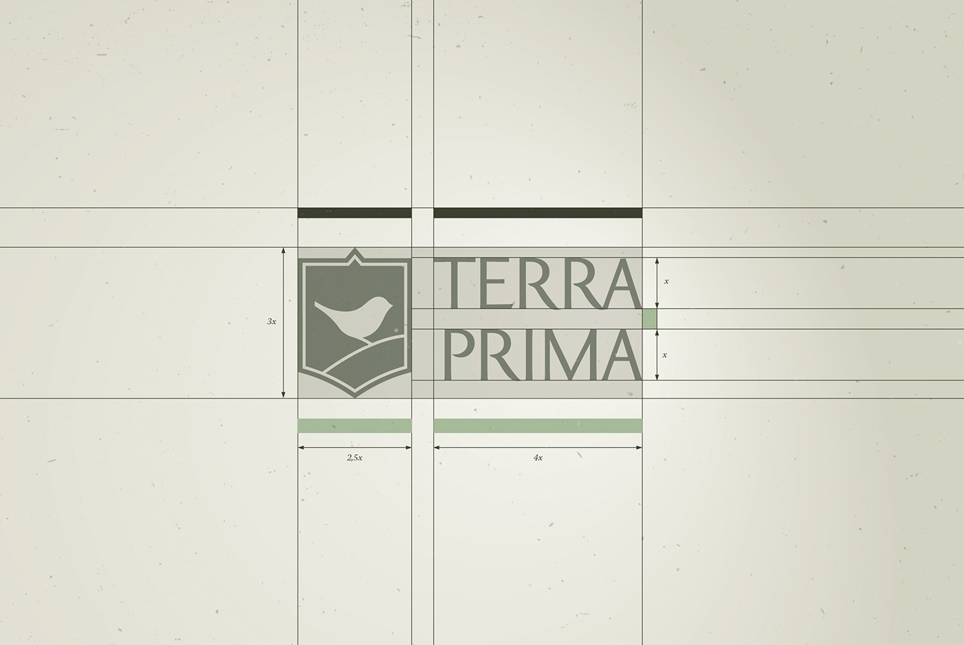 rebranding Terra Prima wood logo identity Guide garden organic