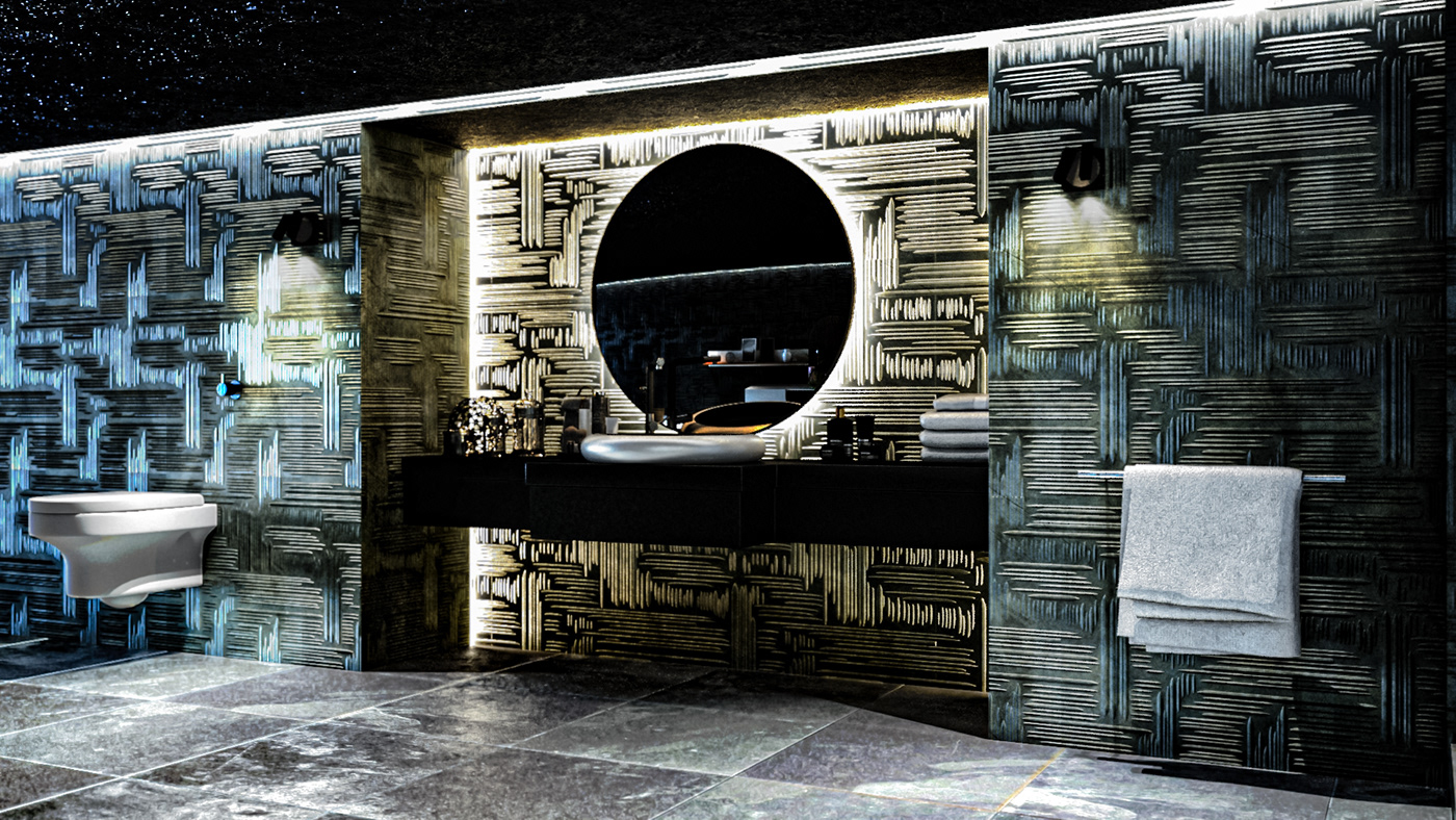 3D architecture archviz cinema 4d interior design  photoshop Render VentaHQ visualisation vray