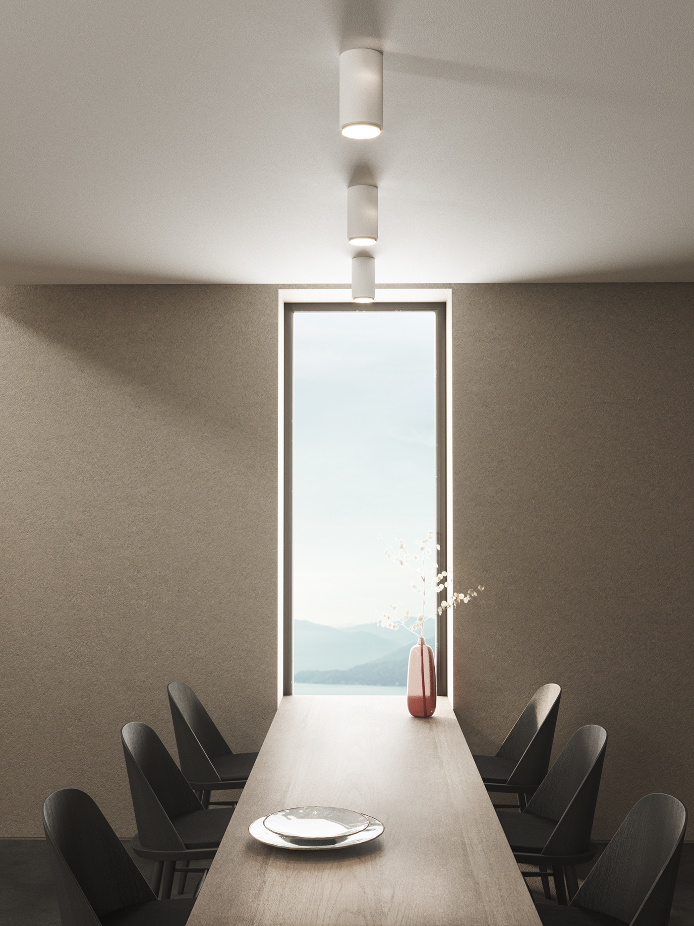 Interior lamps design visual visualisation Render