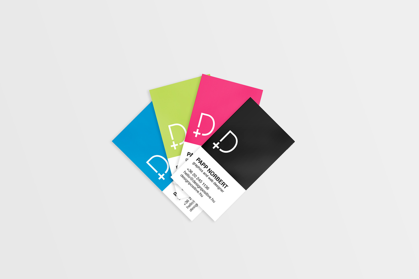 pantone business card card simple minimal
