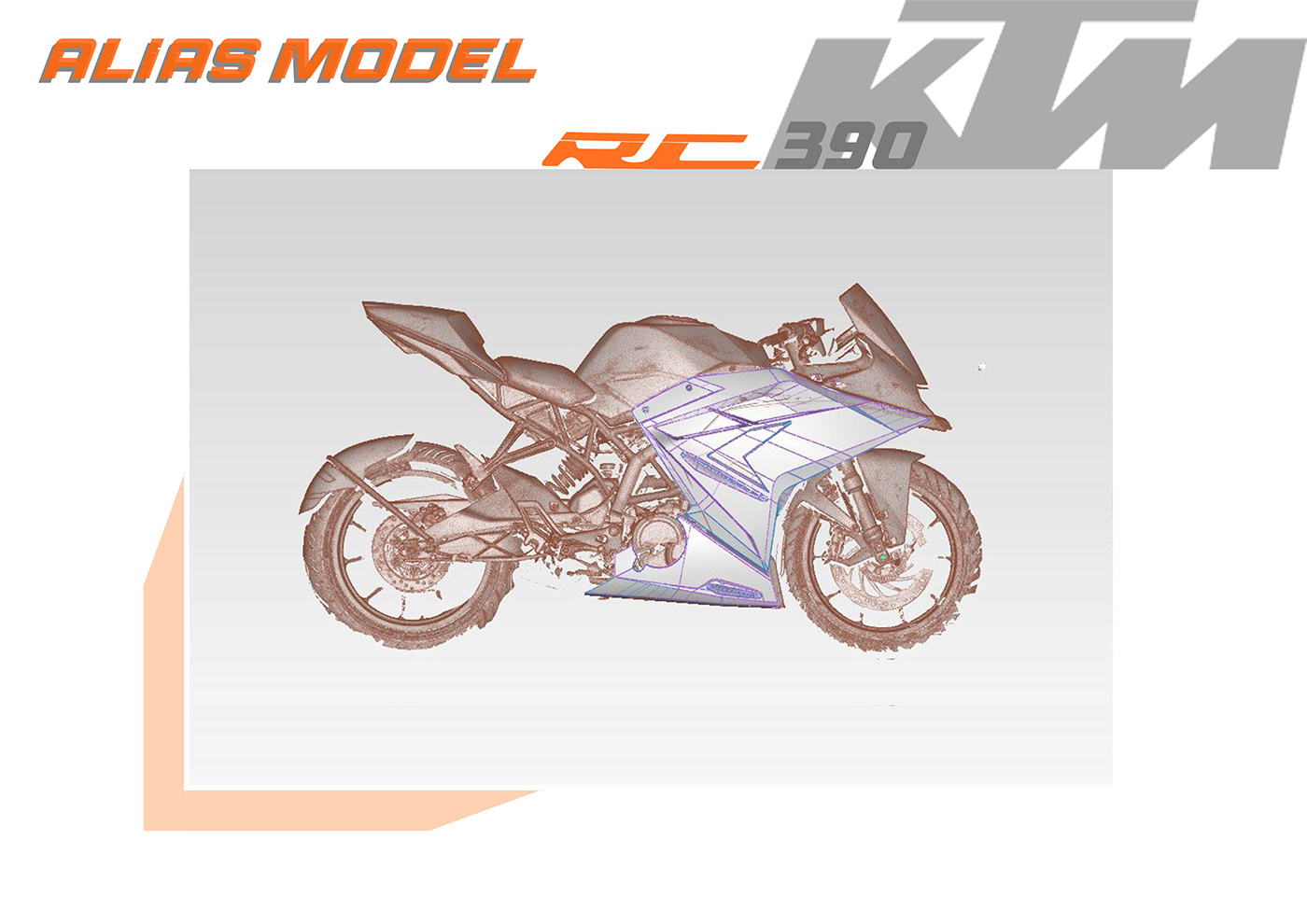 KTM KTM RC 390 facelift motorcycle design automobile design car automotive   concept