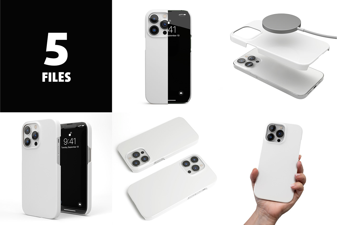 design case snap iphone 13 Pro Mockup mock-up megasafe