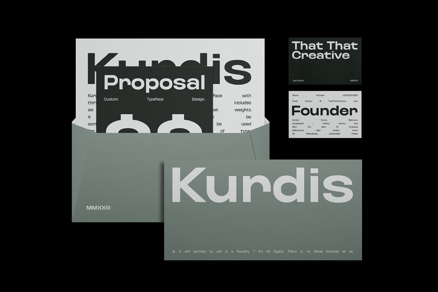 stationary application of kurdis font
