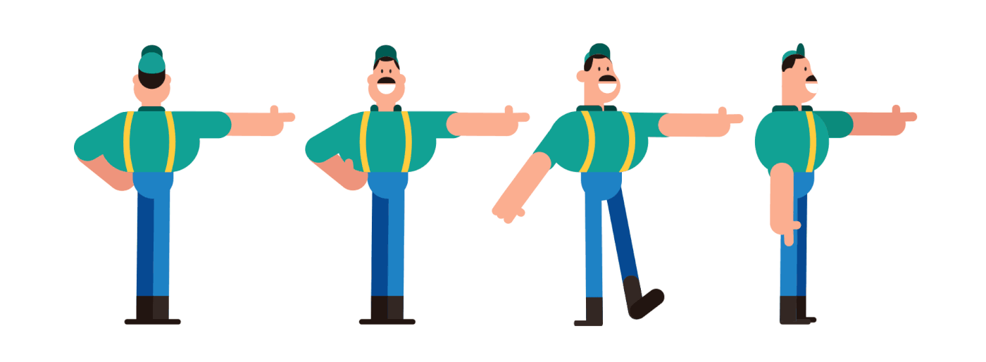 petrol funny tricks Animated Character studio pigeon Czech flat design ILLUSTRATION  concept development