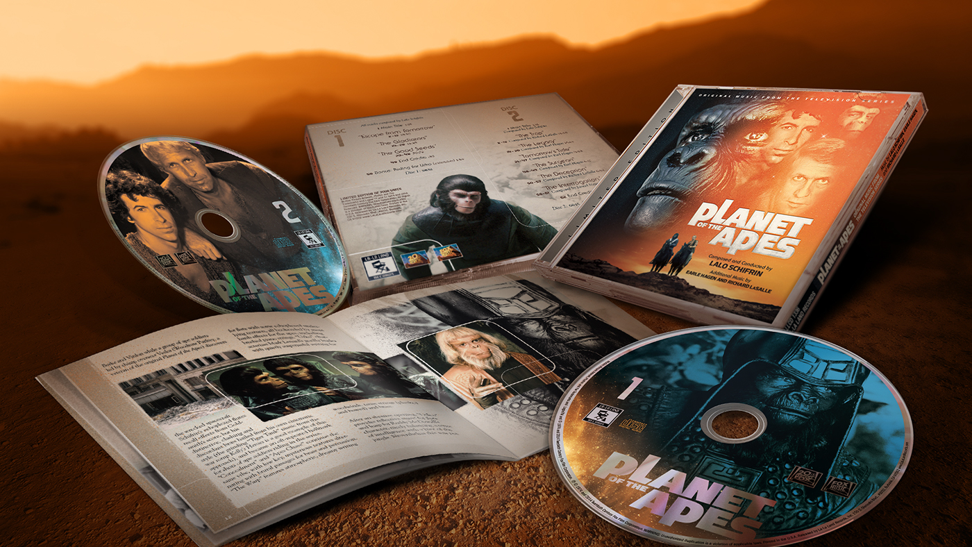 apes Lalo Schifrin La-La Land Records 20th Century Fox tv series soundtrack