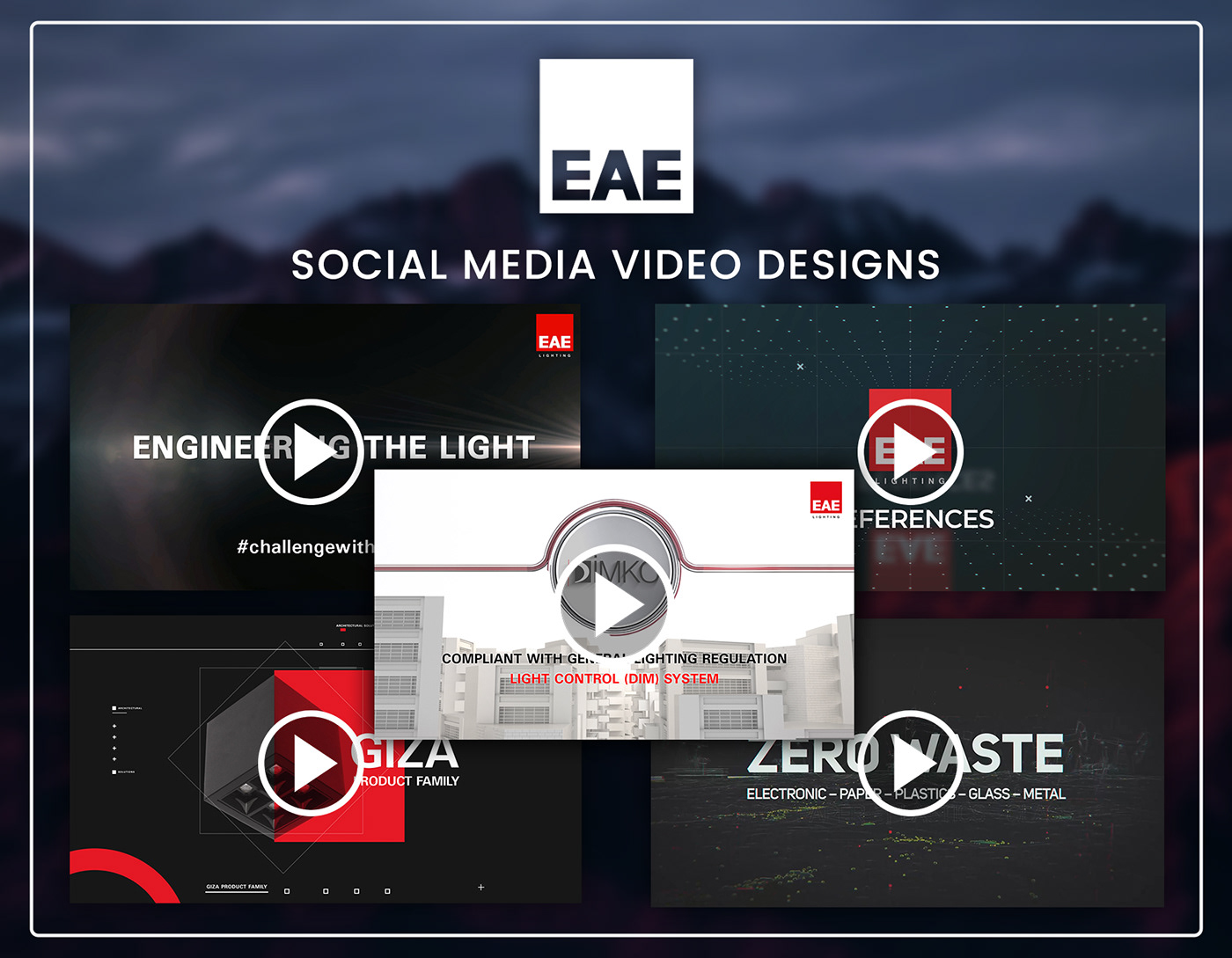 3D 3d animation Advertising  eae eae aydınlatma motion graphics  social media Social media post video Video Editing