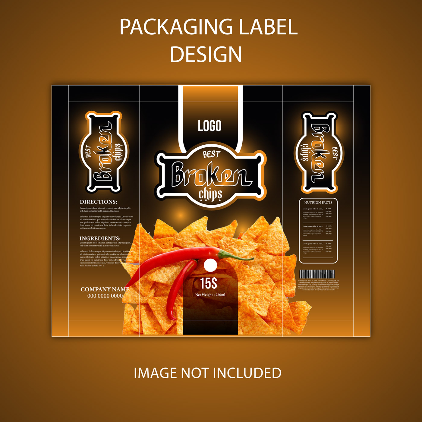 Packaging product design  Label label design product packaging bottle label design box packaging package design  Food  Social media post