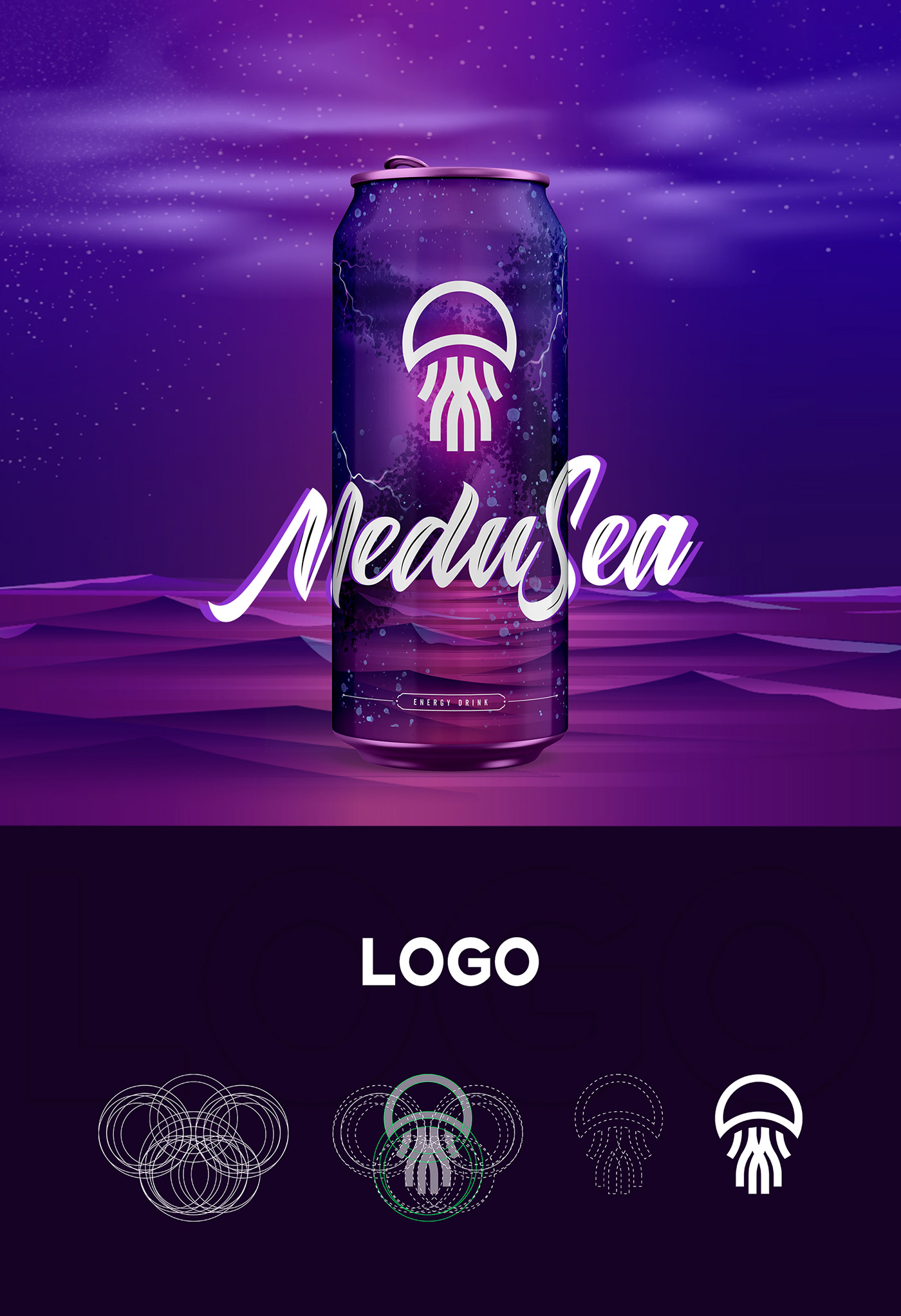 animation  branding  drink drinks energy identity ILLUSTRATION  Label logo Packaging