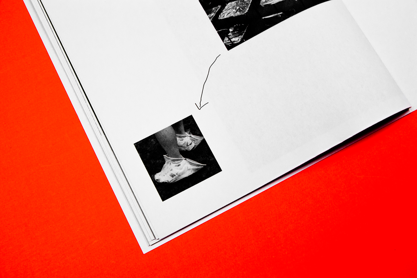 work in progress fanzine magazine typografi unknown Source Forsbergs Skola Forsbergs Sweden design paper neon minimal fluorescent Popping