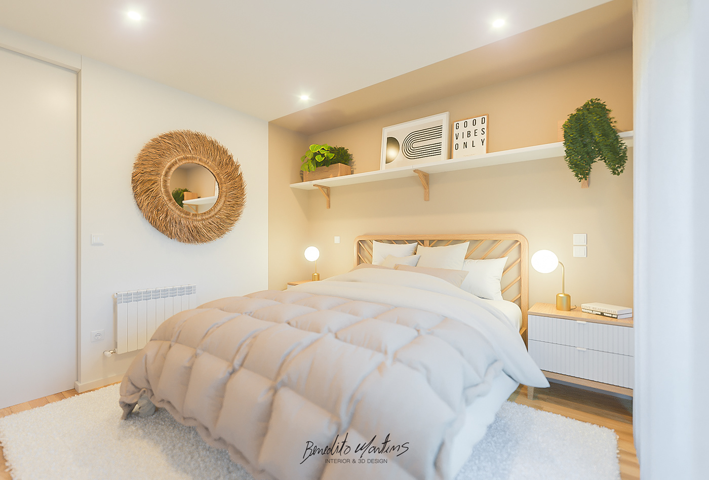 3D architecture archviz bedroom CGI furniture Interior interior design  Render visualization