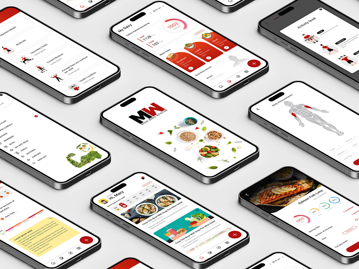 diet Figma fitness Food  Health mobile app design nutrition user interface Weight loss ui ux