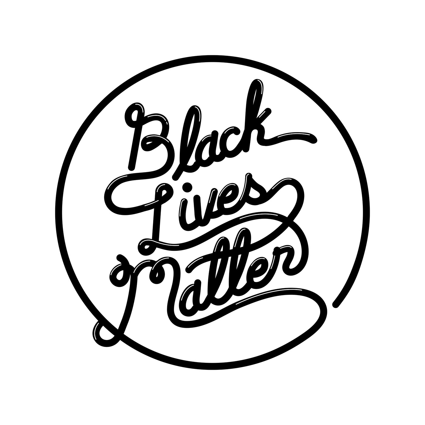 Black Lives Matter BLM ILLUSTRATION  poster poster art typography   design fundraising Justice non-profit