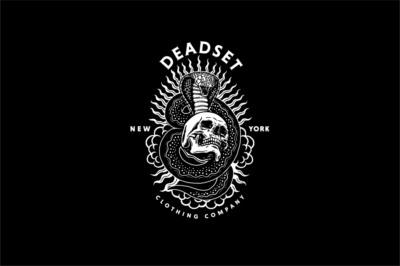 vector tattoo skull Muerte streetwear newyork deadset apparel tshirt nyc