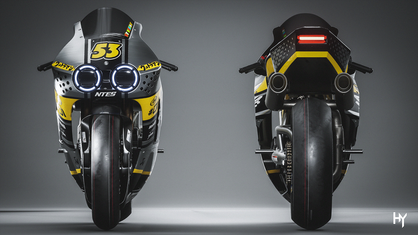 3D Bike CGI Ducati motorbike motorcycle UE5