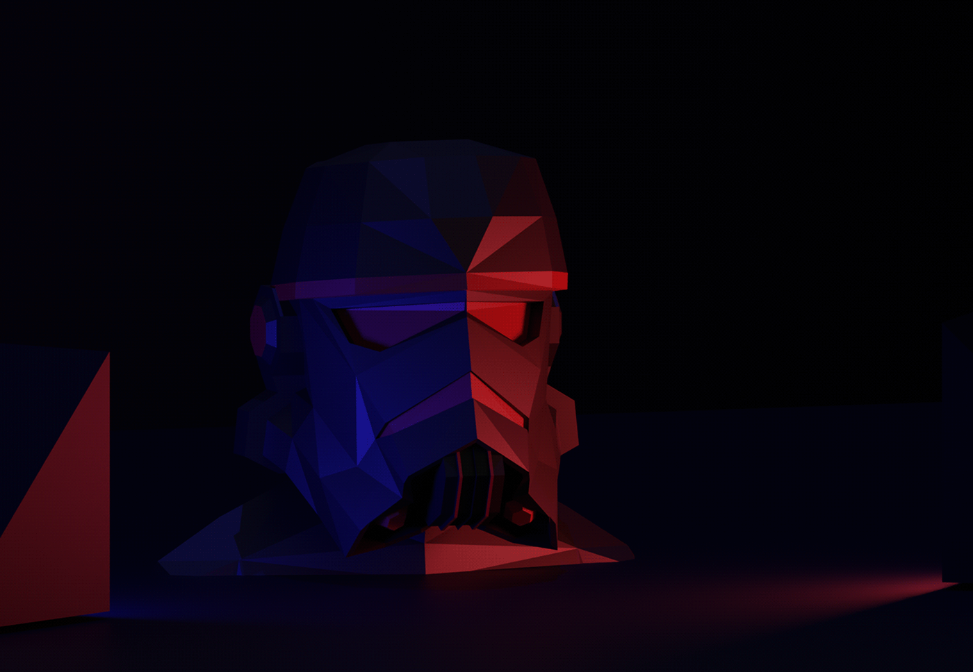 3D blender design grakygameplay lowpoly lowpoly3d republicadominicana Starwars stormtroopers