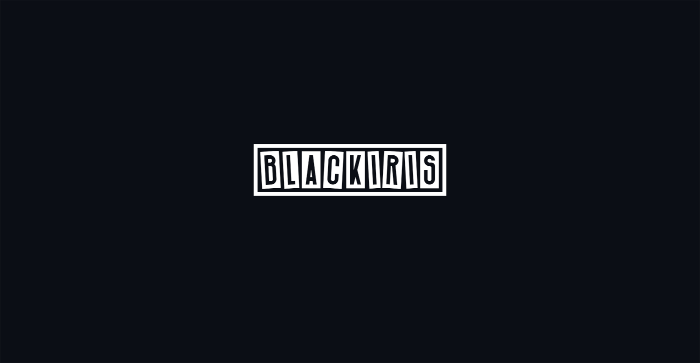 black branding  dark iris library logo lounge simple study