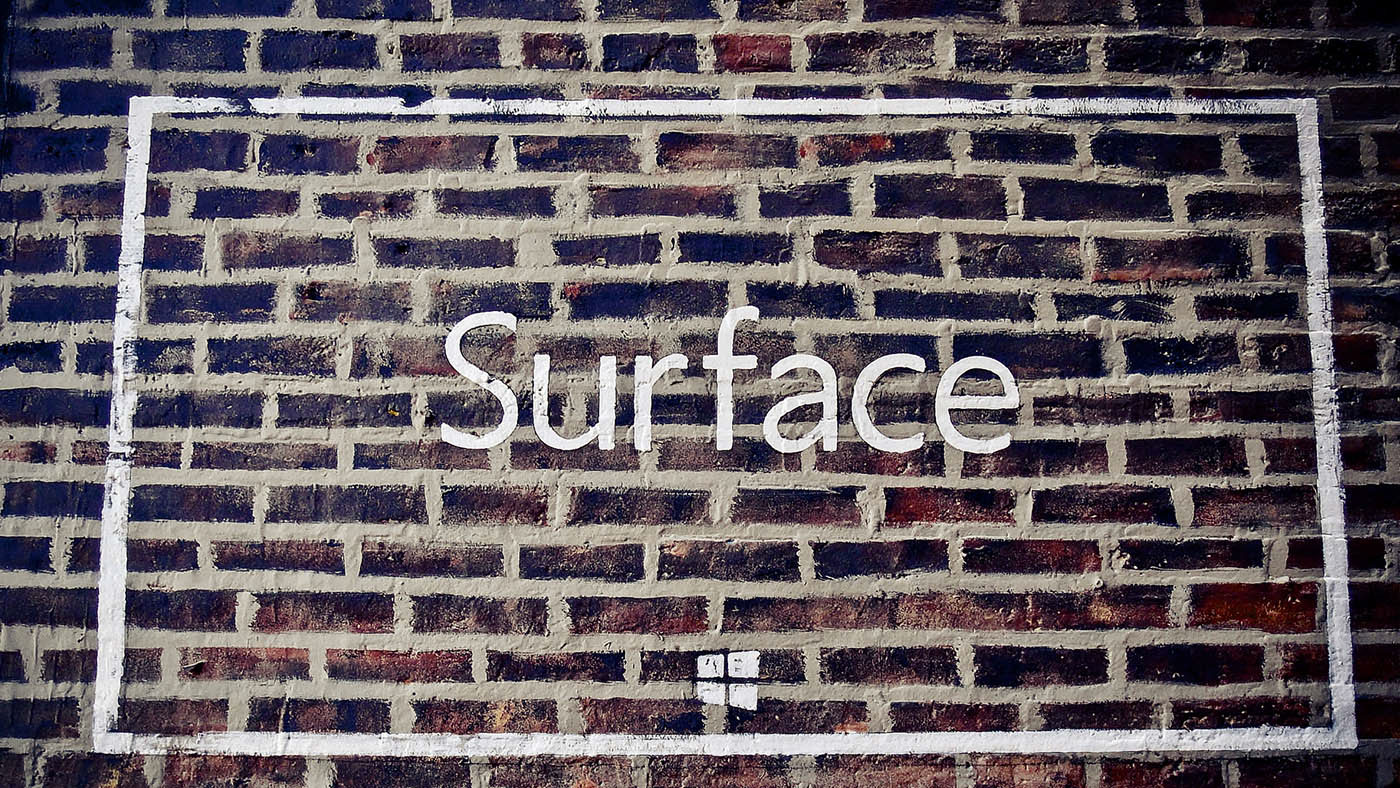 campaign microsoft surface Advertising  Street Art  stencil Microsoft surface design