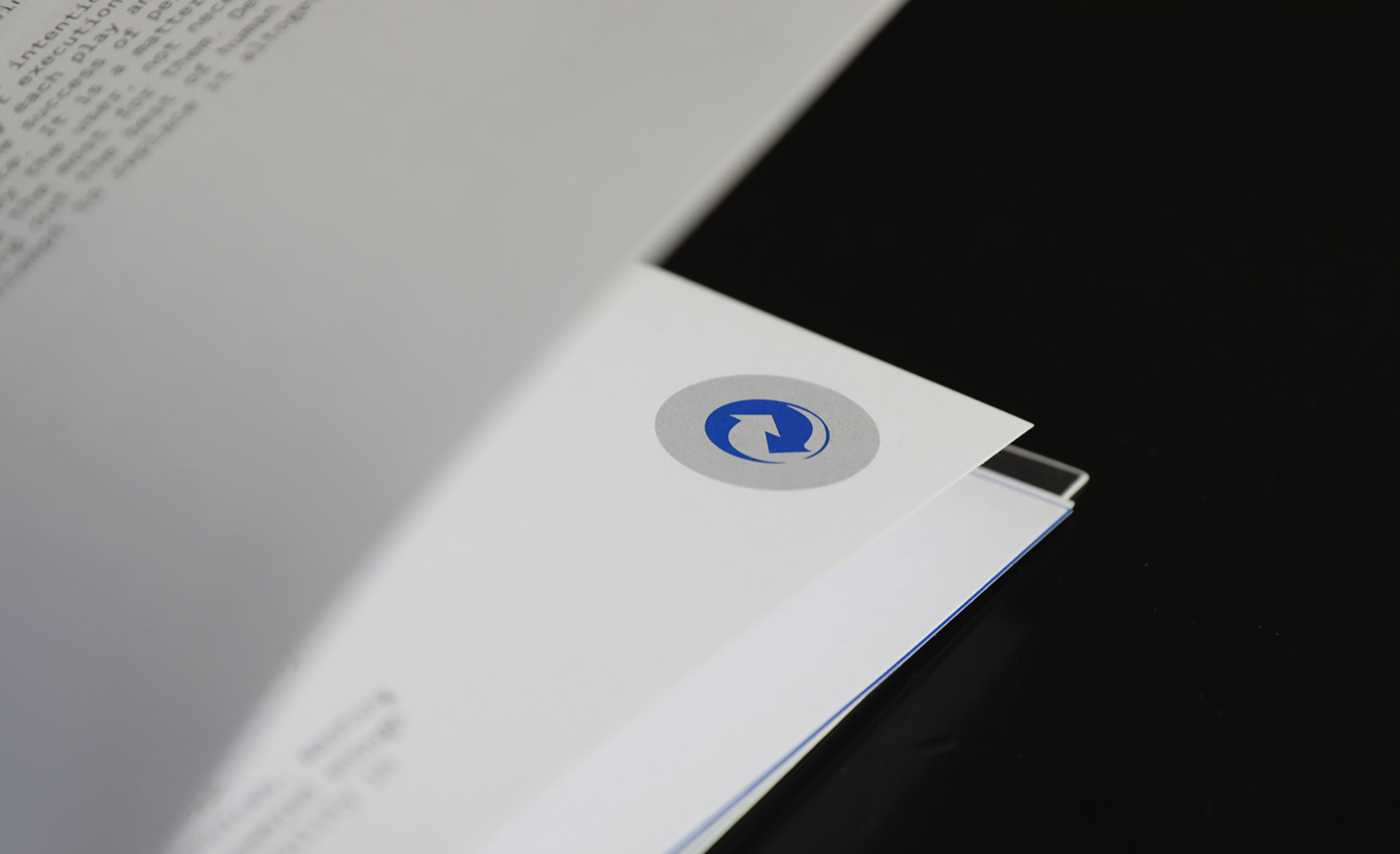 art blue book conceptual design digital disruptive modern print publishing  