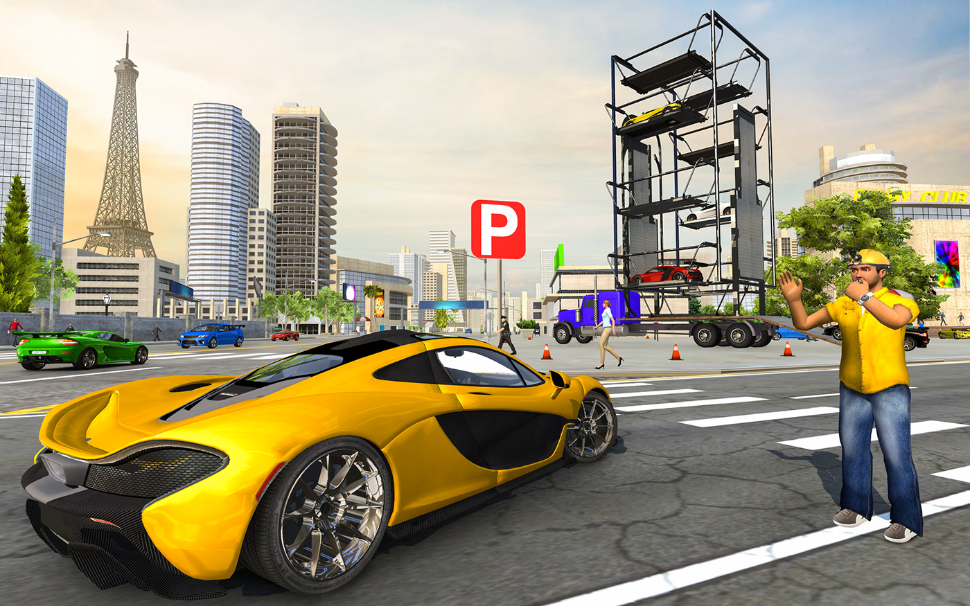 car parking game Screenshots Renders Driving mobile Games 3D