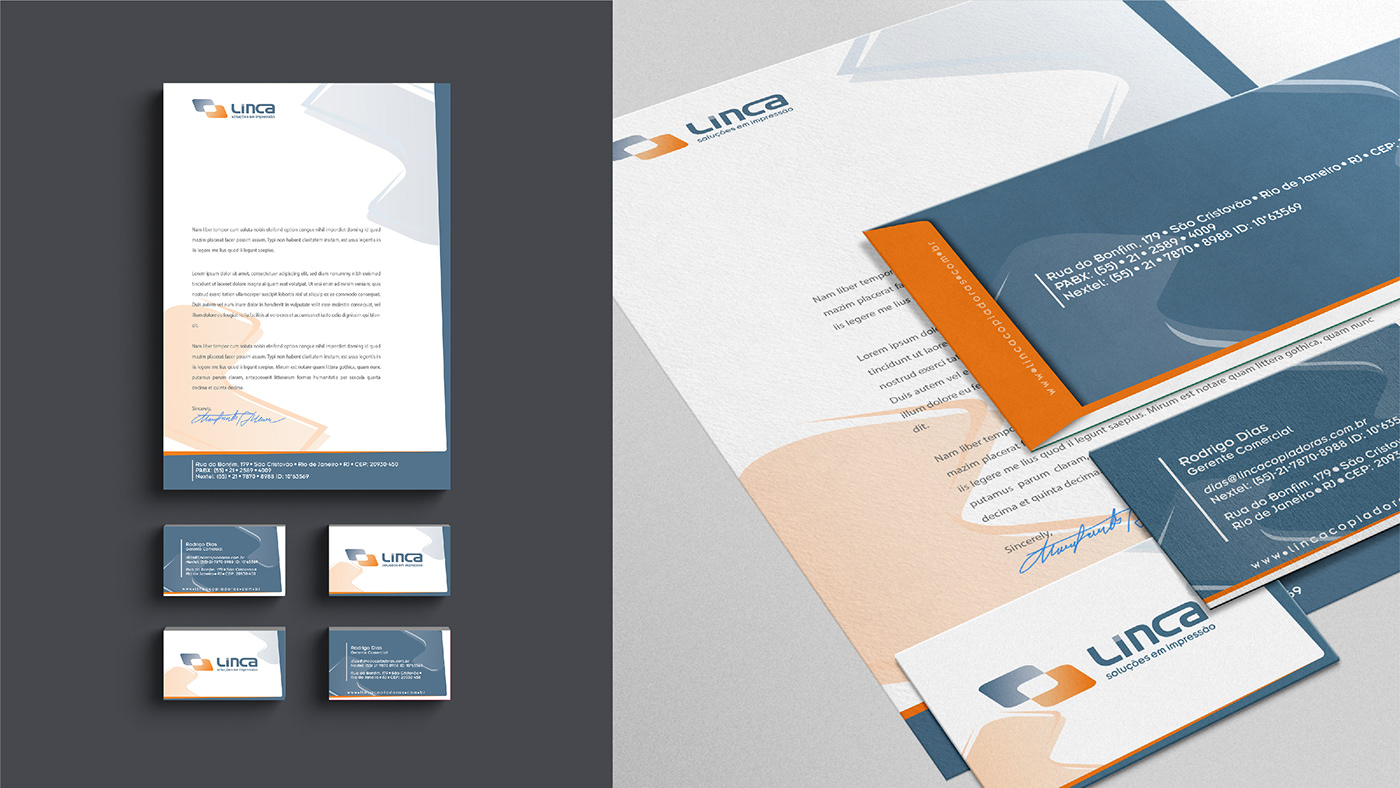 logo design marca brand stationary identidade visual graphic design  impressão papelaria