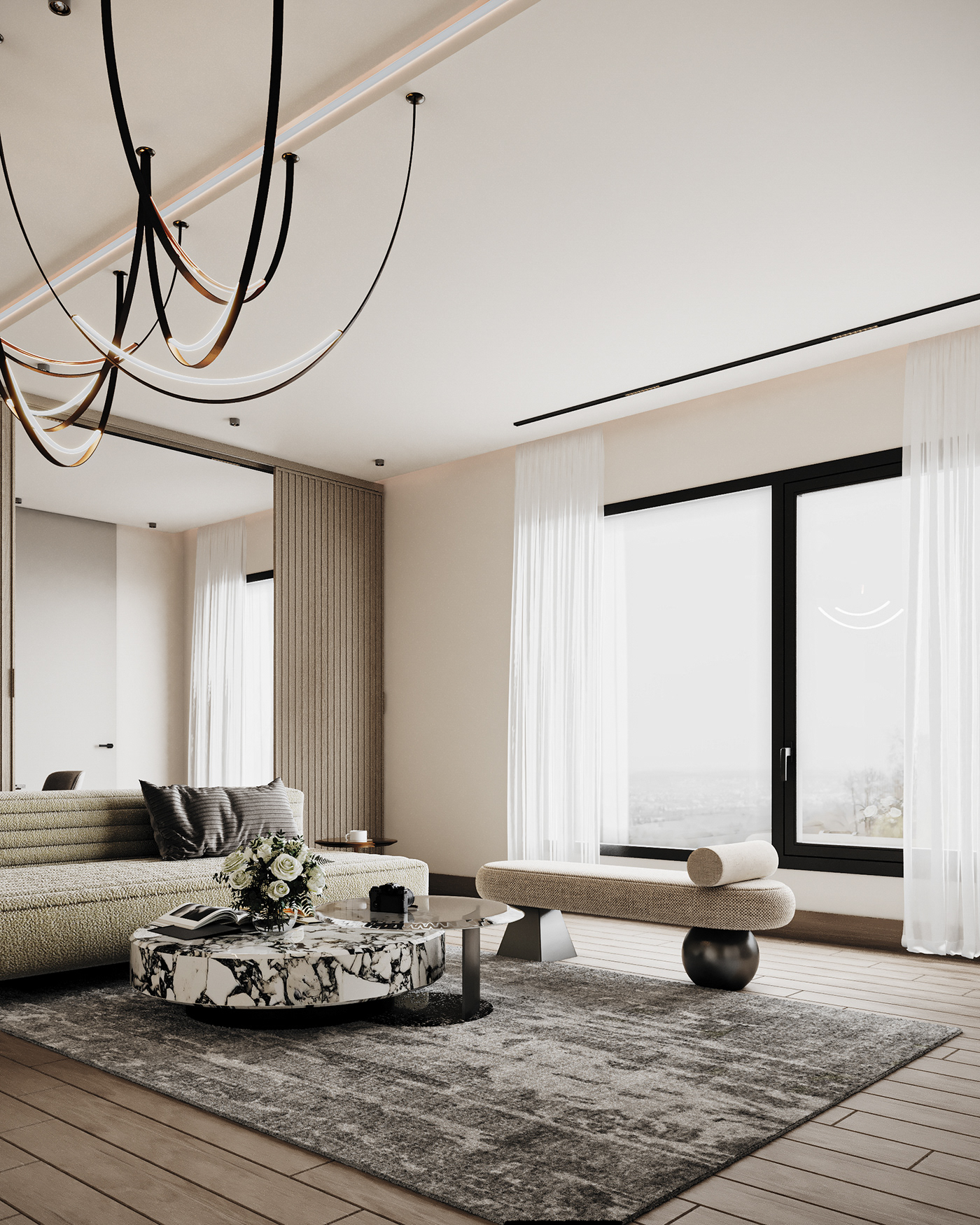 indoor interior design  visualization modern design CGI architecture corona Render archviz