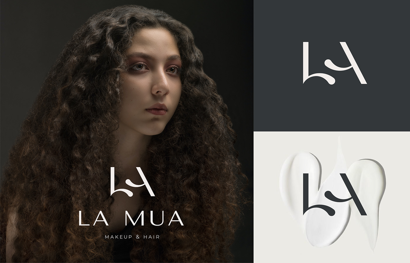 beauty brand identity branding  graphic design  logo Logo Design Logotype makeup monogram monogram logo