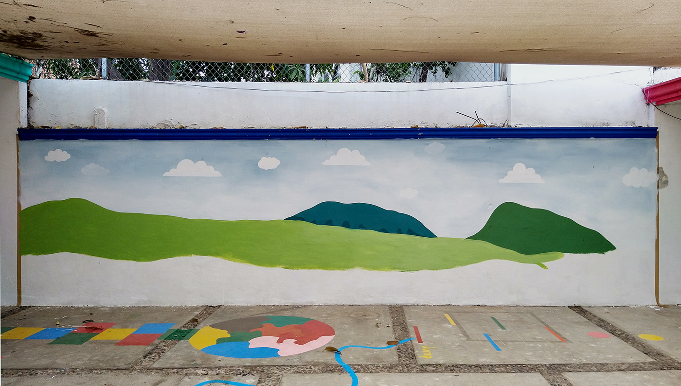 acrilico acrylic arte Artista handmade mexico Mural paint Paintwall wall
