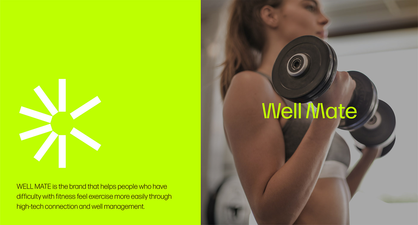brand identity exercise fitness gym Health interaction sport UX design Logo Design poster