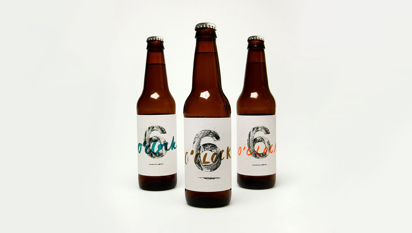 Teresa sweeney grace kalinowski beer Label design handmade